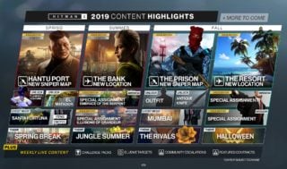 Hitman 2 content roadmap reveals new bank and resort locations