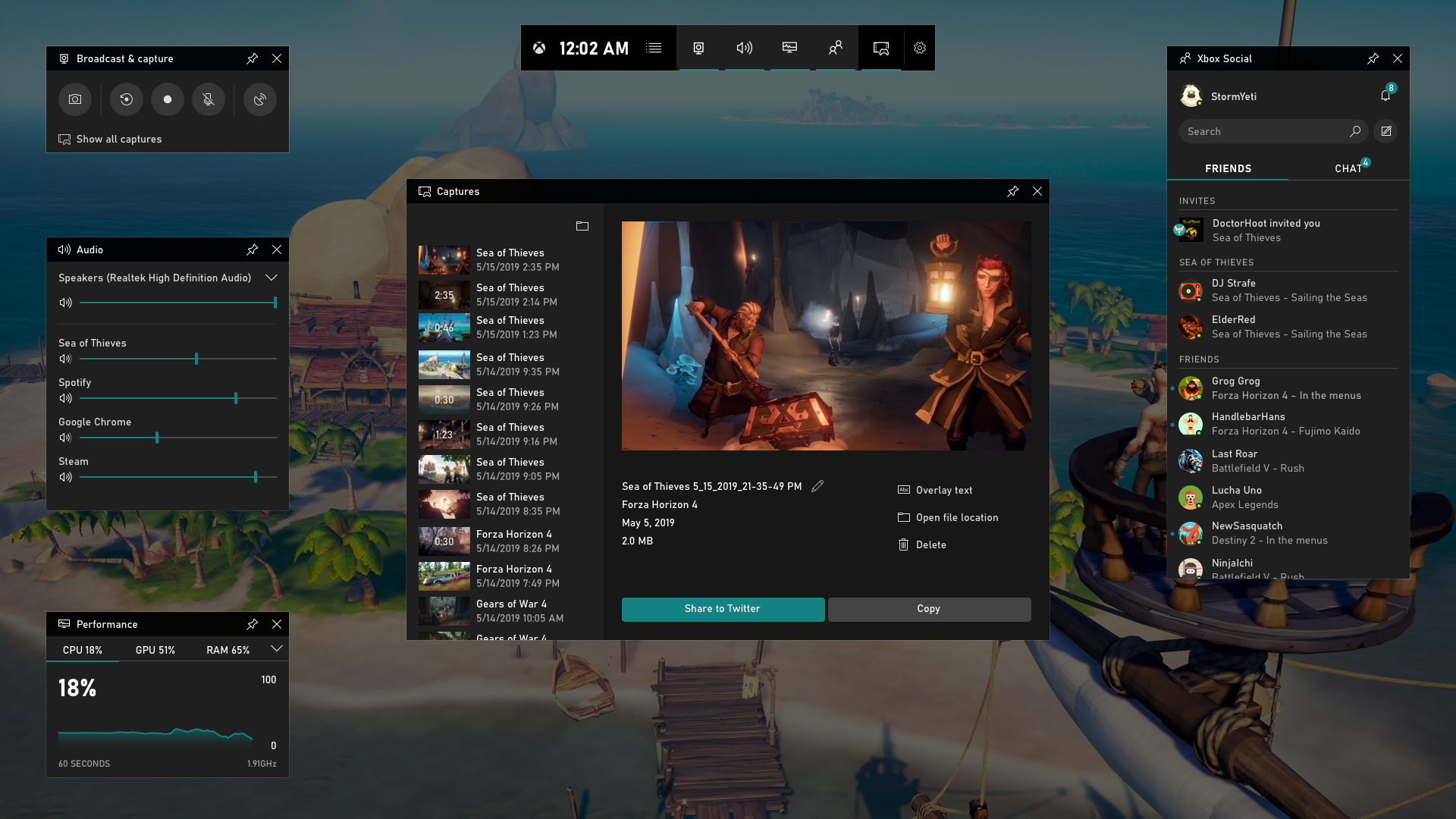 New Xbox Game Bar overlay available for Windows 10 | VGC