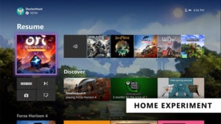 Microsoft testing streamlined Xbox One user interface