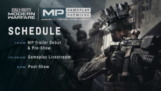 Modern Warfare multiplayer live stream set for 10am PT / 6pm BST