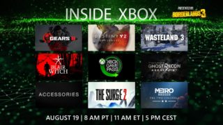 Watch the Xbox Gamecom 2019 live stream here