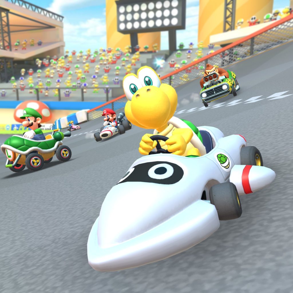 when does the new mario kart come out