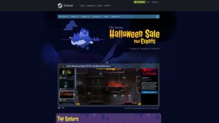 Steam launches Halloween sale