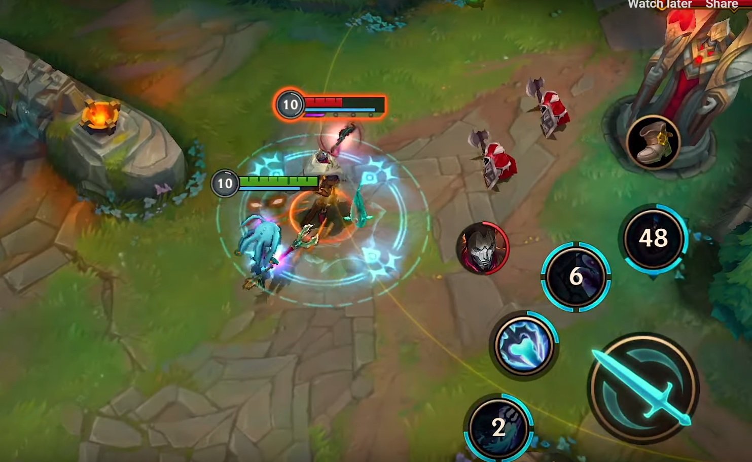 New League Of Legends Wild Rift Gameplay Revealed Vgc