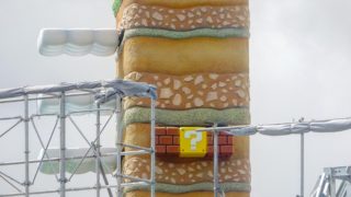 Nintendo theme park images show construction progress