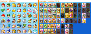 Mario Kart Tour now has as many available characters as 8 Deluxe