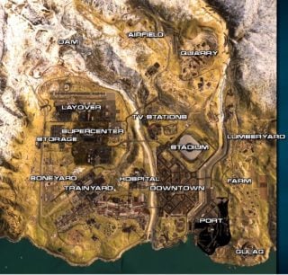 Call of Duty battle royale map explored in new video
