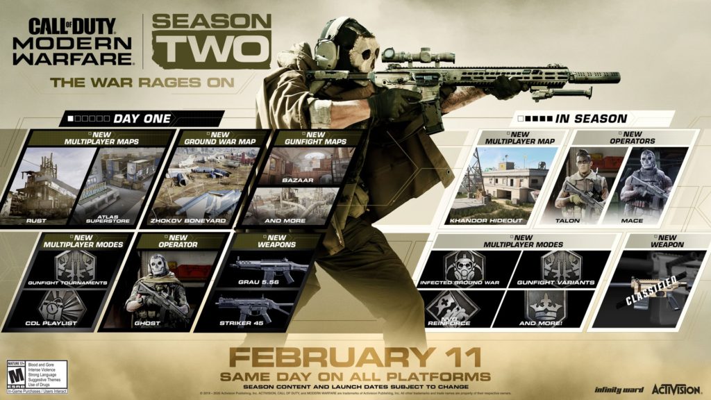 Leaked Modern Warfare Season 2 trailer reveals new maps and weapons VGC