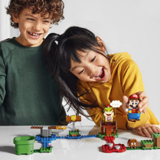 Lego Super Mario is a product line of interactive Lego sets inspired by the Nintendo mascot Lego Super Mario is a product line of interactive Lego sets inspired by the Nintendo mascot