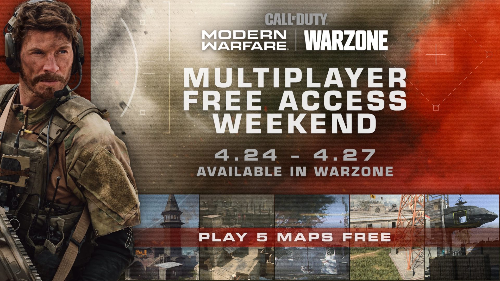 Play Call of Duty Modern Warfare multiplayer free this weekend VGC