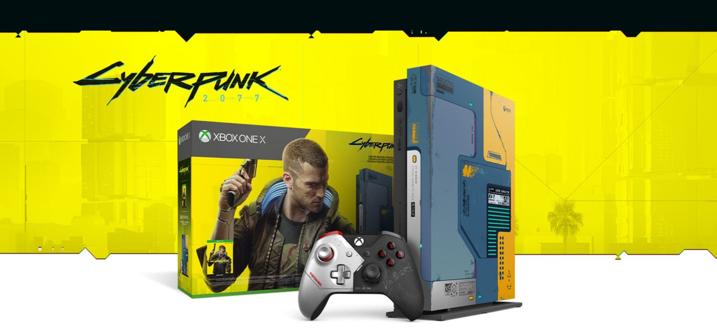 The Cyberpunk 2077 console will be the last Xbox One X limited edition
