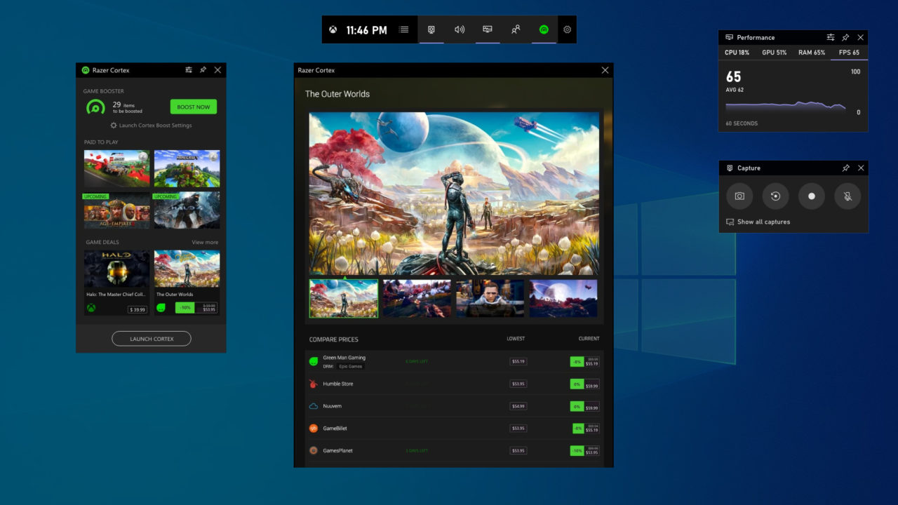 razer cortex gamecaster razer cortex gamecaster