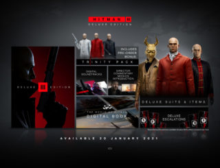 Digital versions of Hitman 3 will offer free next-gen upgrades