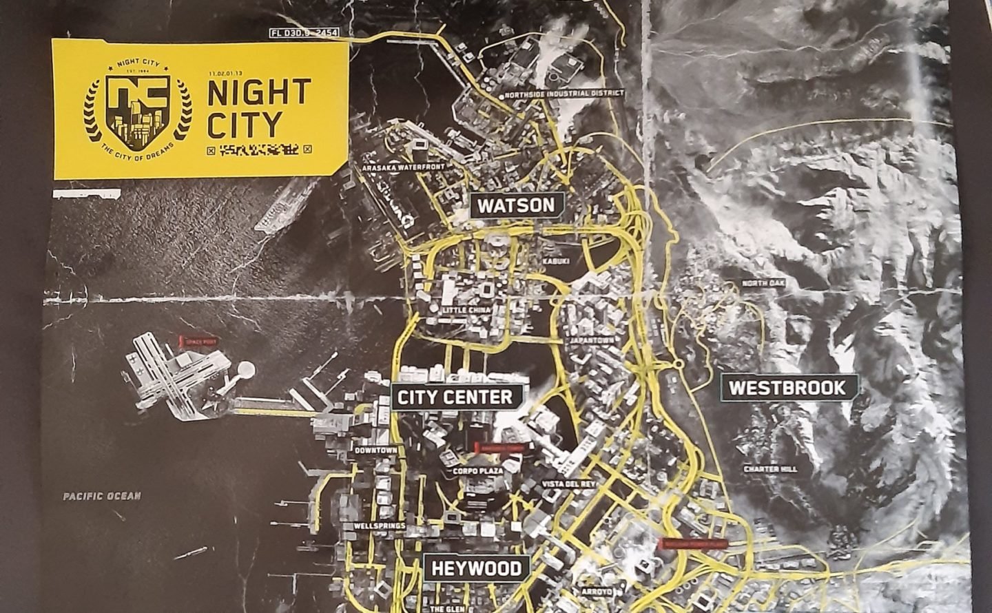 cyberpunk 2077 map cyberpunk 2077 map