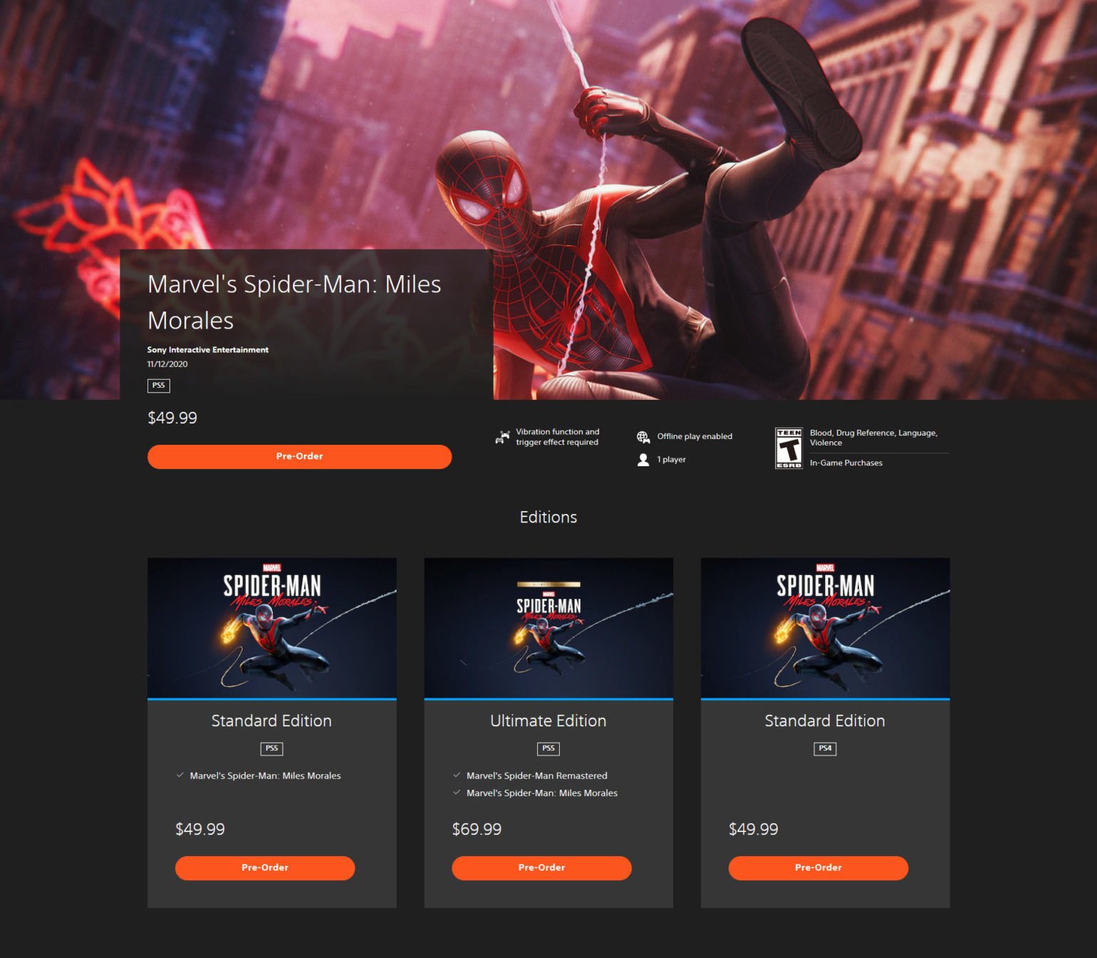 The new PlayStation Store site is live, along with digital PS5