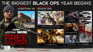 Call of Duty: Black Ops Cold War’s Season 1 start date and roadmap have been revealed