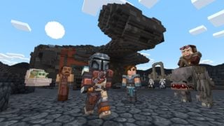 Minecraft gets Star Wars DLC based on the original movie trilogy and The Mandalorian