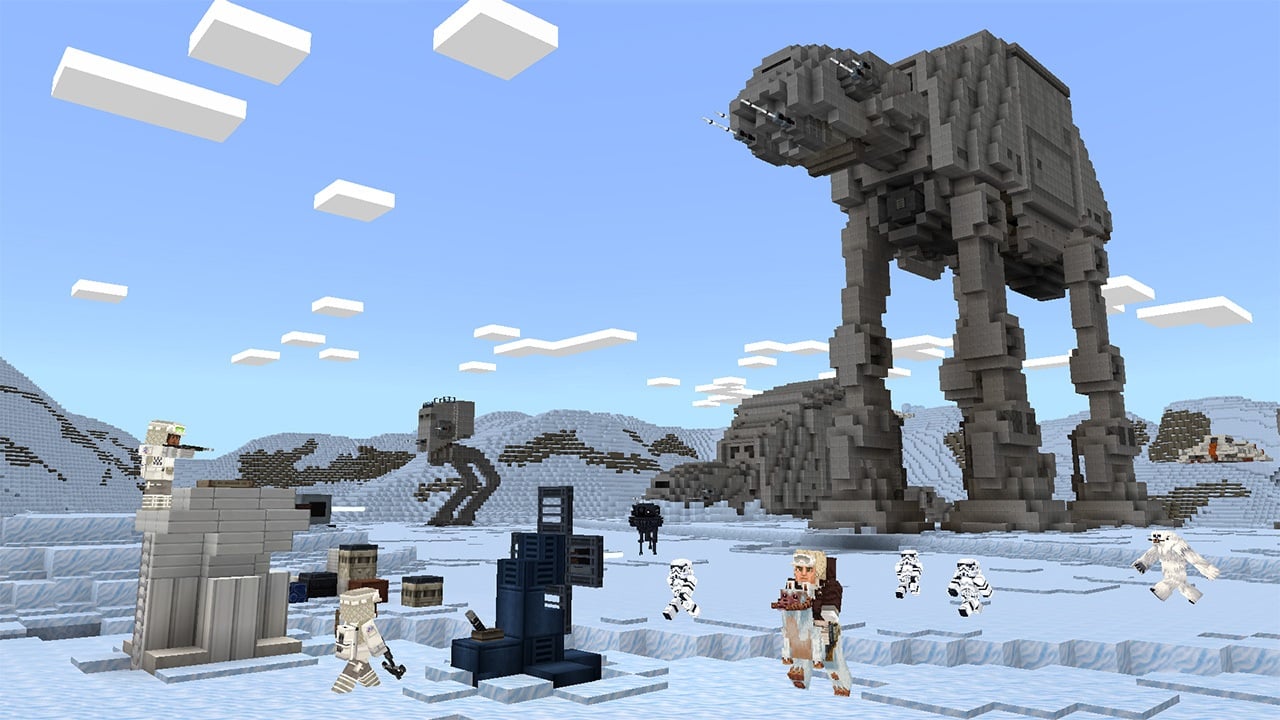 Minecraft Star Wars Sequel Skin Pack