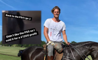 UK reality TV star criticised for ‘selling promotional PS5 for £1200 profit’