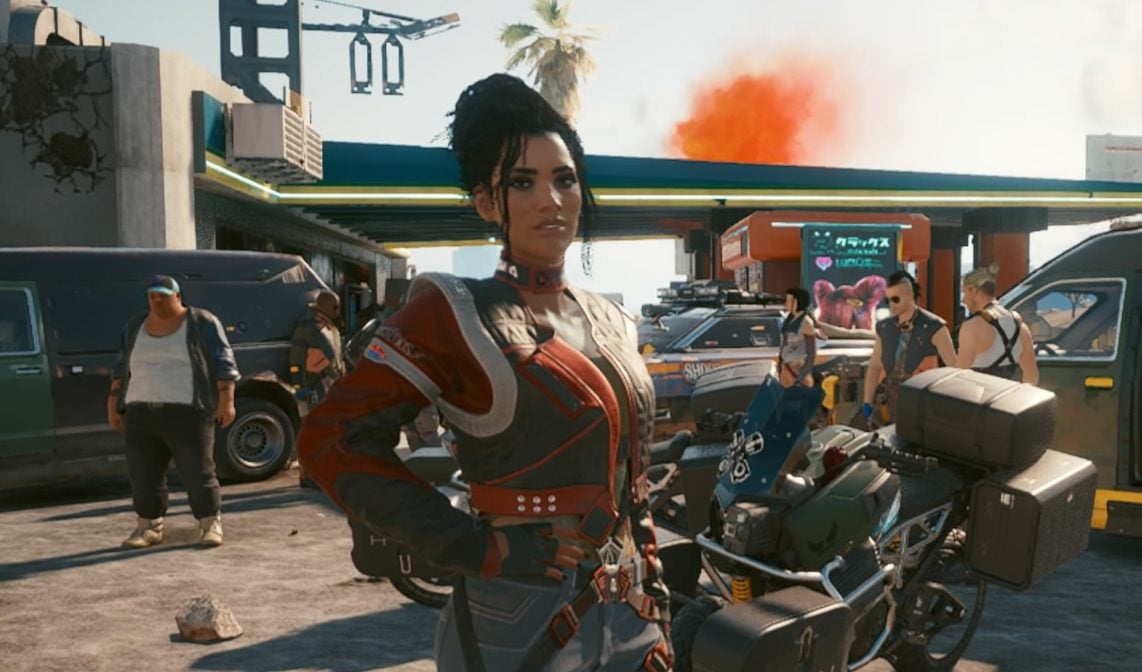 Cyberpunk 2077 está disponível para PS4 na PlayStation Store