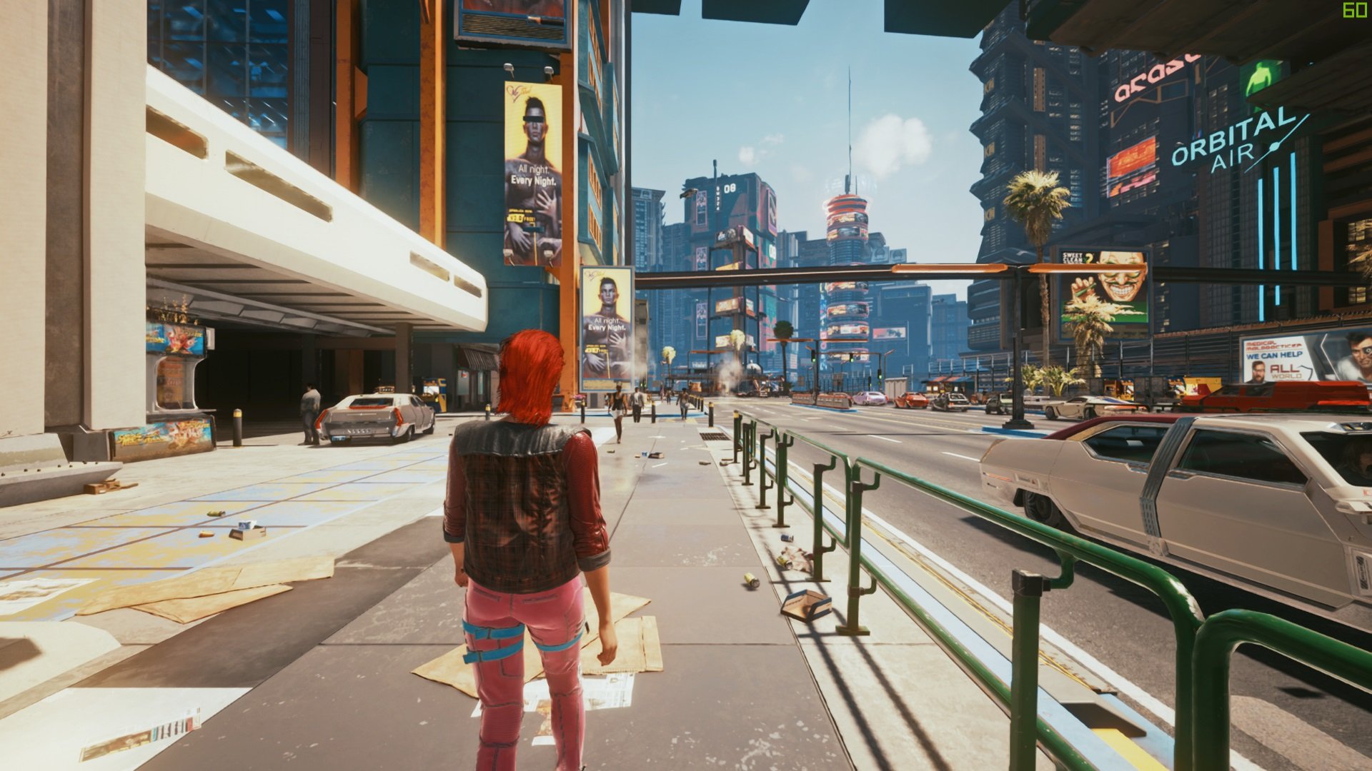 Cyberpunk 2077 and Third-Person Perspective — Contains Moderate Peril