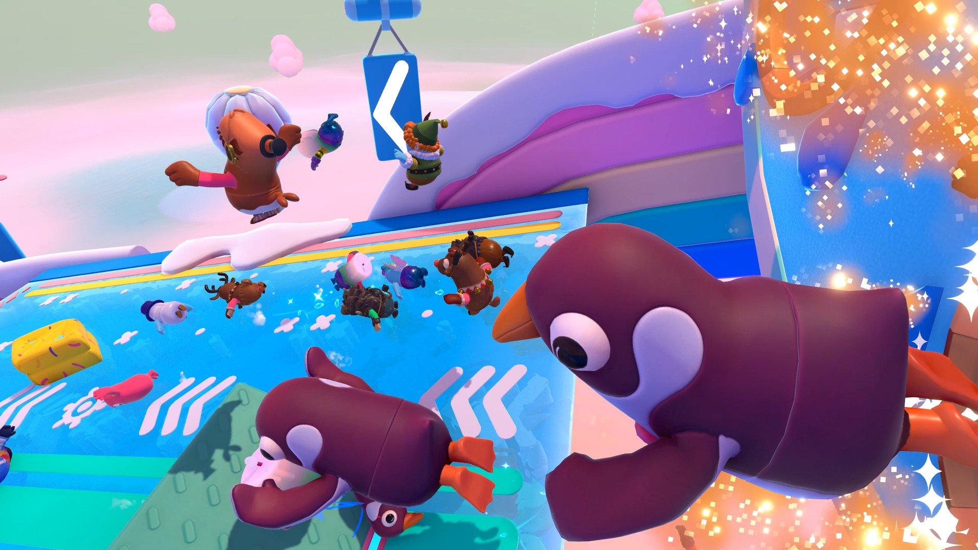 Fall Guys is adding a new level and 40 variations in its midseason