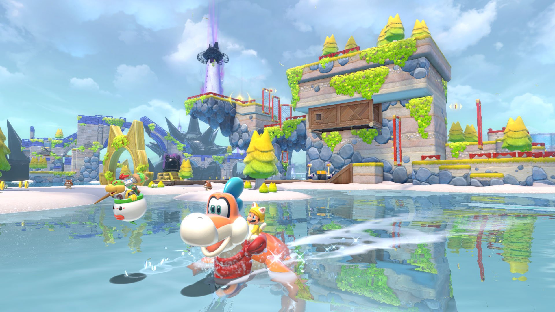 Super Mario 3D World + Bowser's Fury - Bowser and Bowser. Jr amiibo are  compatible, figures will be reprinted