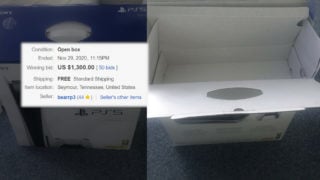 eBay says it’s targeting users attempting to sell empty PS5 boxes