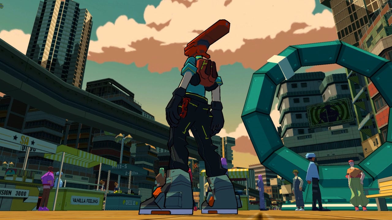 bomb rush cyberfunk trailer bomb rush cyberfunk trailer