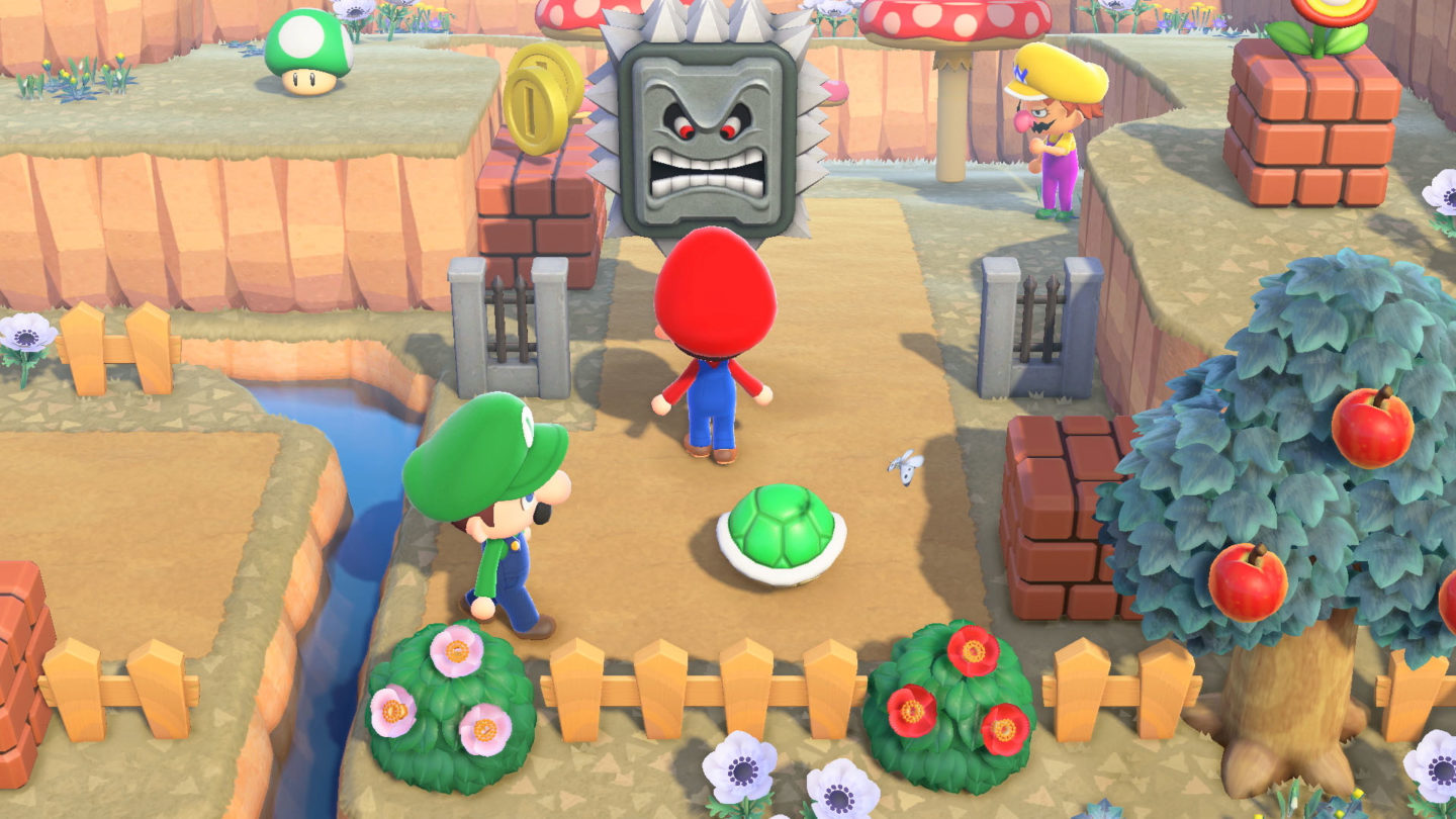 Animal Crossing’s Mario items include functioning Warp Pipes VGC
