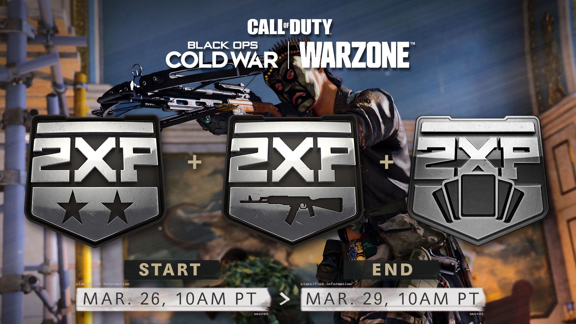 Call of Duty News: Double XP Event Details of Both Call of Duty Mobile and  BlackOps 4