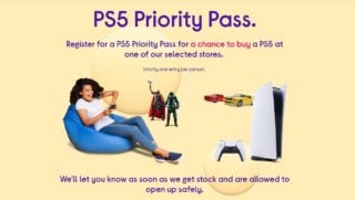 UK retailer Currys has started drawing winners from its PS5 raffle system