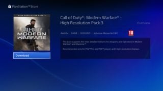 PS5 and PS4 Pro get a new Call of Duty Warzone high resolution texture pack