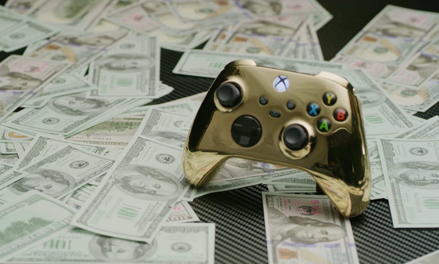 Xbox Series X Controller Made Out Of Solid Gold By r