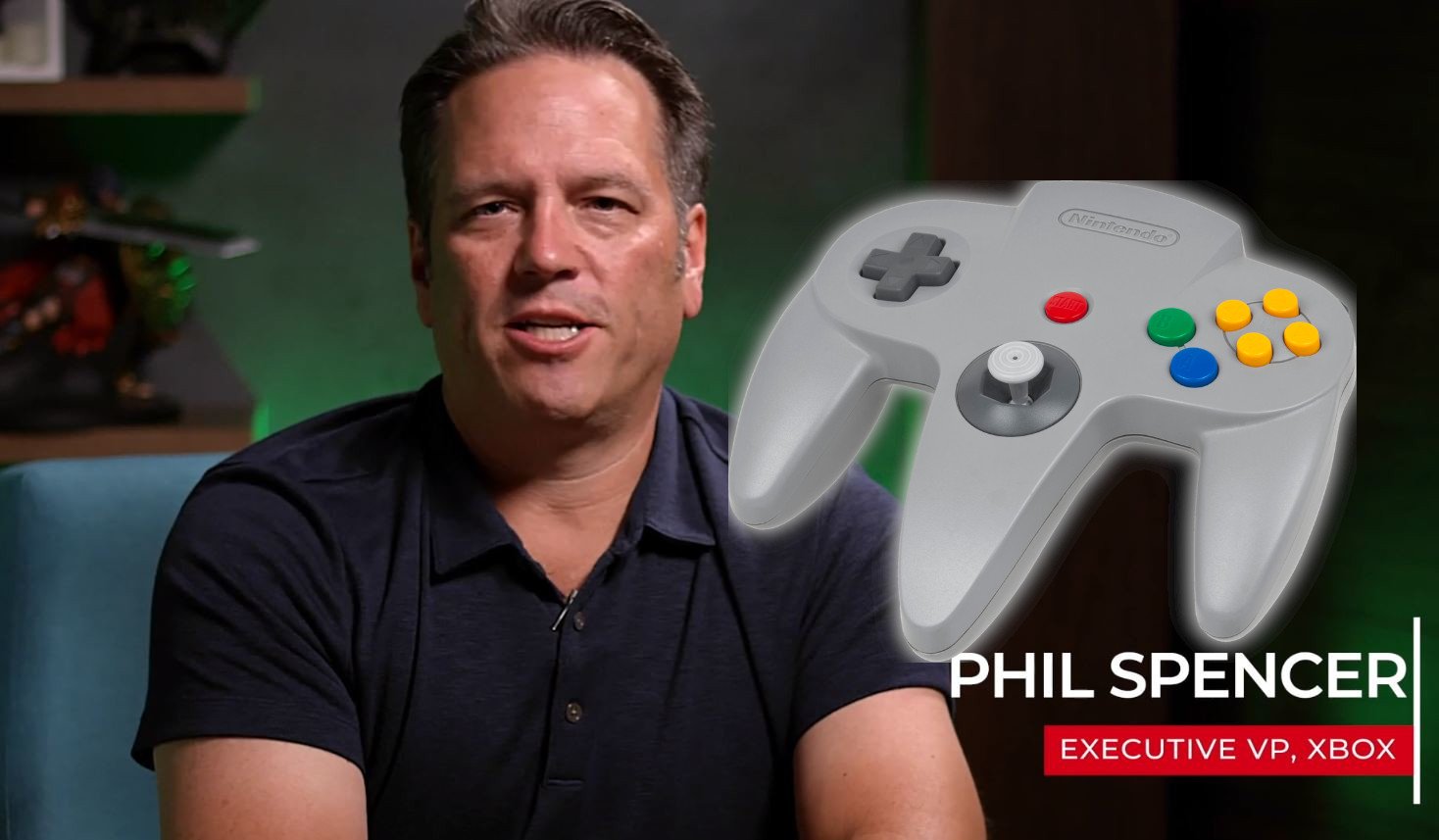rommel Onbepaald krom Xbox's Phil Spencer appears in Nintendo documentary, 'still doesn't get'  N64's controller | VGC