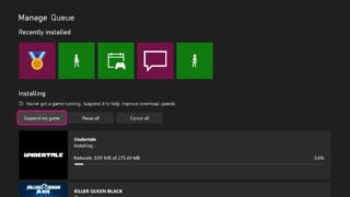 Xbox’s new Suspend feature ‘improves download speeds’