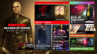 Hitman 3’s April content roadmap includes the game’s first Elusive Targets