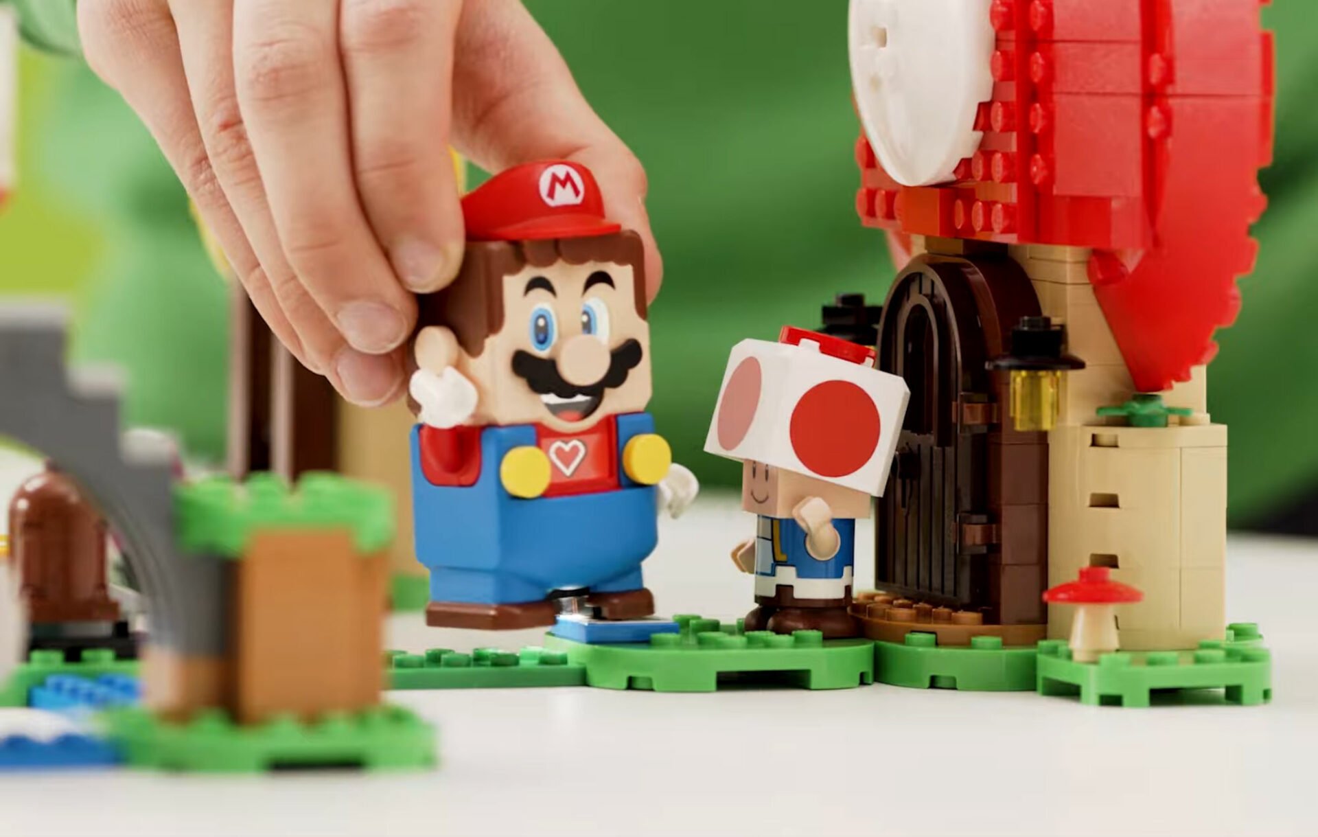 Lego Super Mario has started asking for Luigi after a Lego Super Mario has started asking for Luigi after a