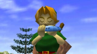 Andy Robinson on X: Zelda: Ocarina of Time is already looking