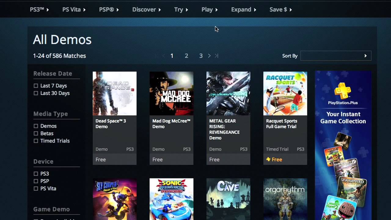 PlayStation Store Will Stay Online for PS3 and Vita