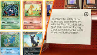 Target and Walmart stores will stop selling Pokémon cards ‘for safety reasons’