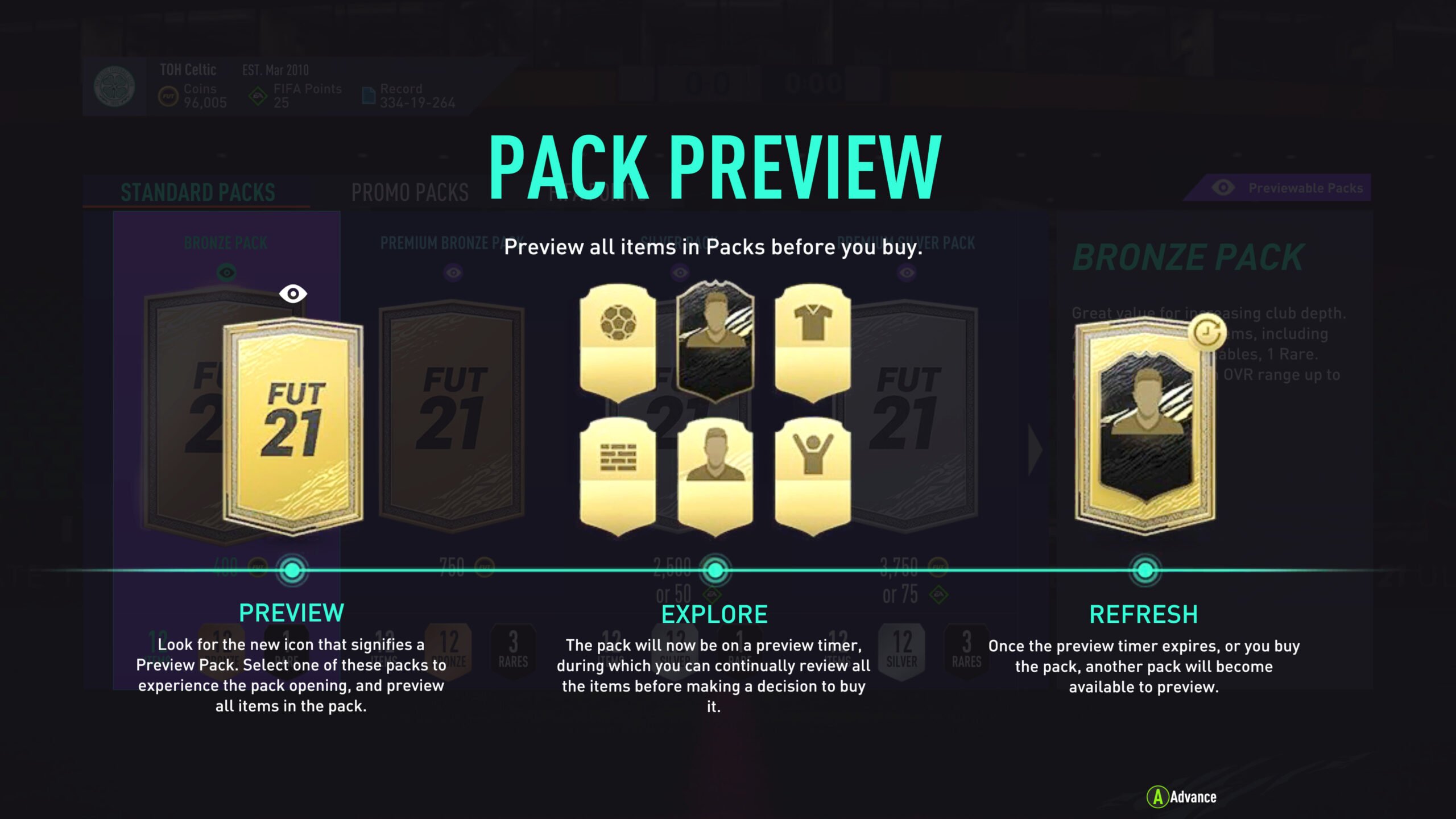 FIFA 22 - Preview Packs, Loot Boxes, FUT, and Early Access