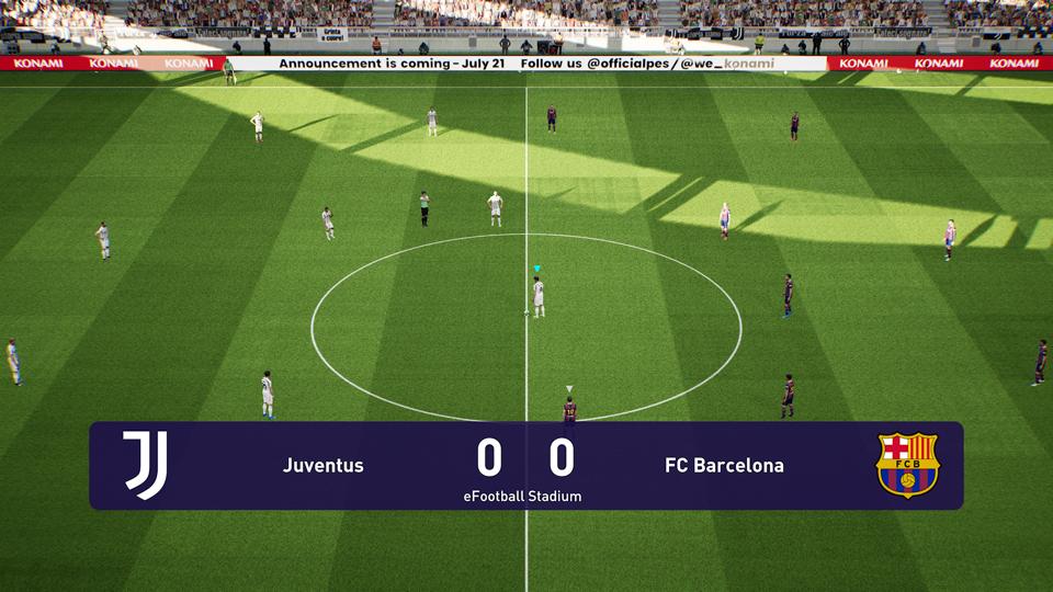 Konami has launched a PES 2022 open beta out of the blue