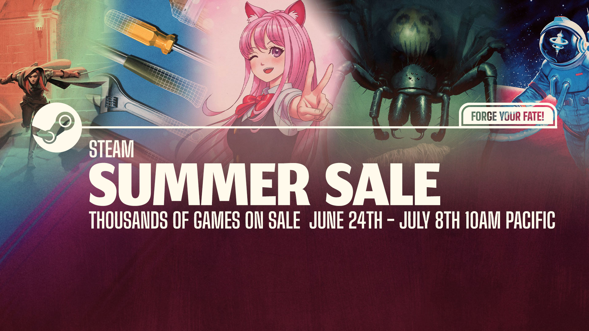 The Steam Summer Sale is now live with discounts on 1,000s of games VGC