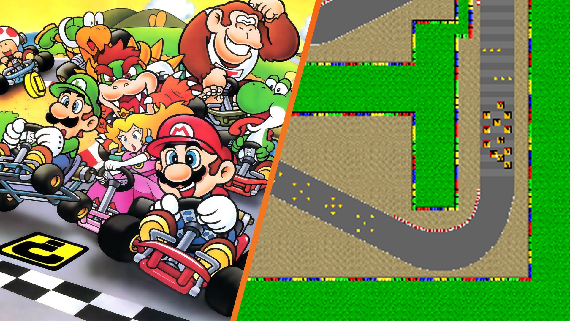 An early version of Mario Kart has been released, including a