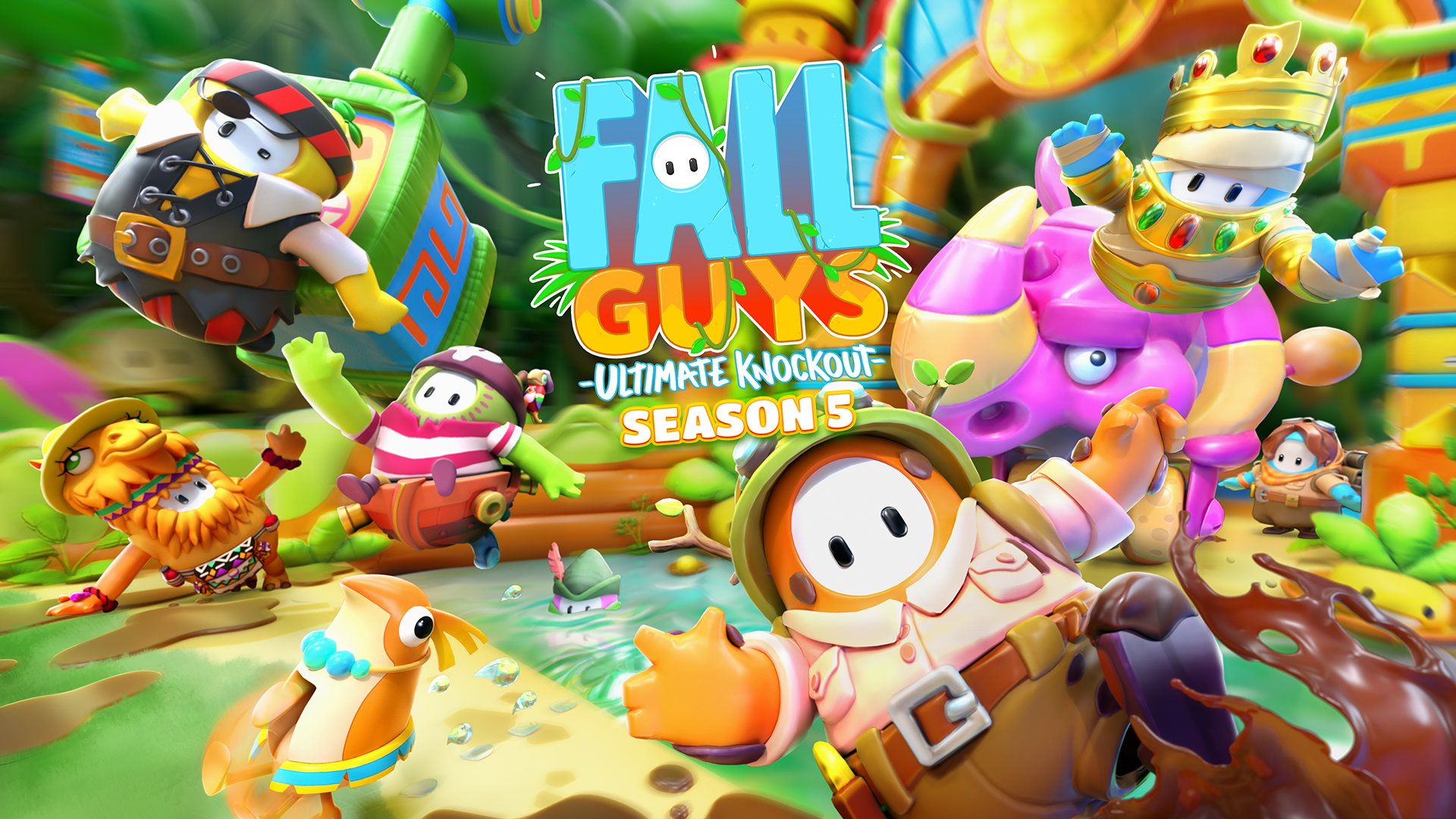 Fall Guys Season 5 Will Add 6 Jungle themed Rounds When It Arrives On Fall Guys Season 5 Will Add 6 Jungle themed Rounds When It Arrives On