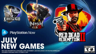 July’s PlayStation Now games include Red Dead Redemption 2 and Judgment