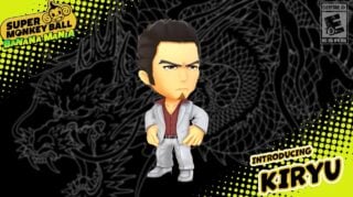 Yakuza’s Kazuma Kiryu is a playable character in Super Monkey Ball Banana Mania