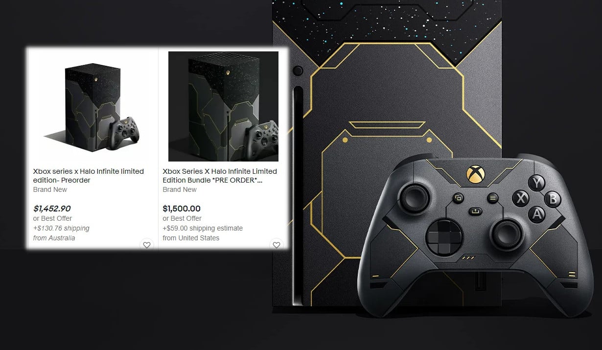 Xbox Series X – Halo Infinite Limited Edition Bundle.