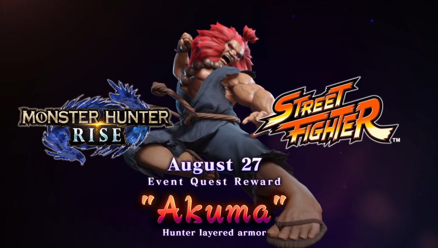 Akuma and 3 other DLC fighters have already been confirmed for